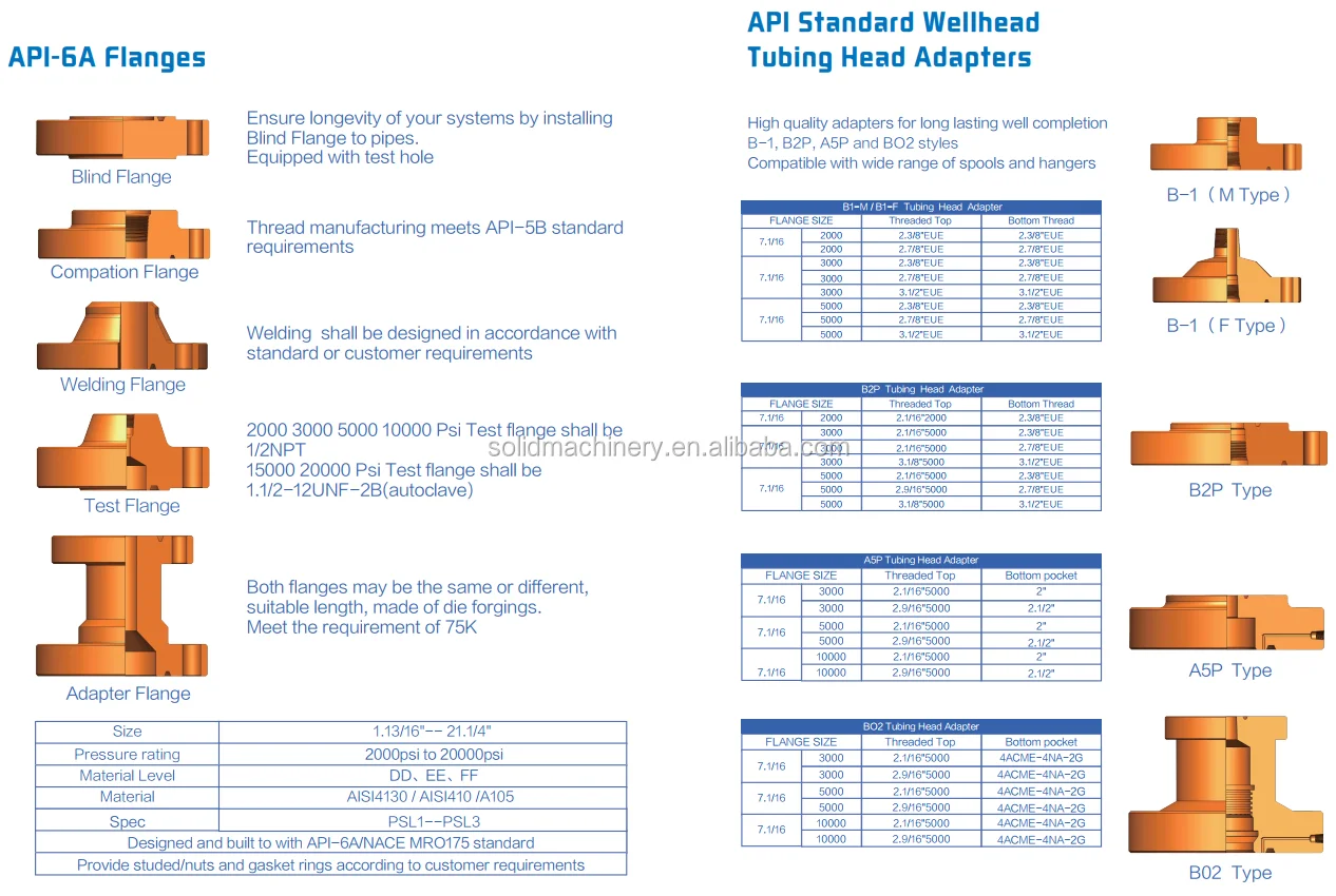 API 6A Test Flange For Wellhead