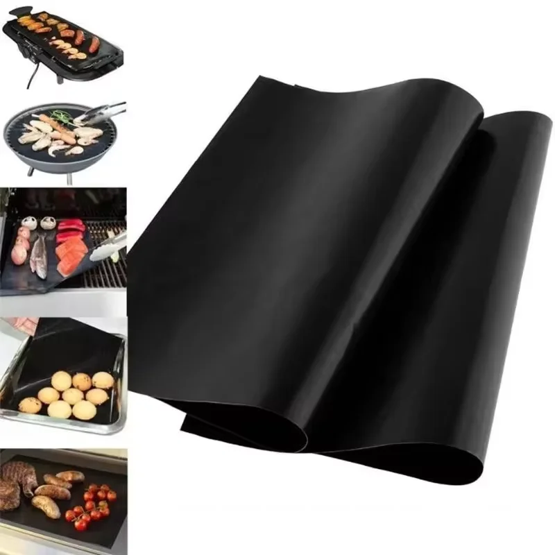 Non-stick BBQ Grill Mat Baking Mat Barbecue Tool Cooking Grilling Sheet