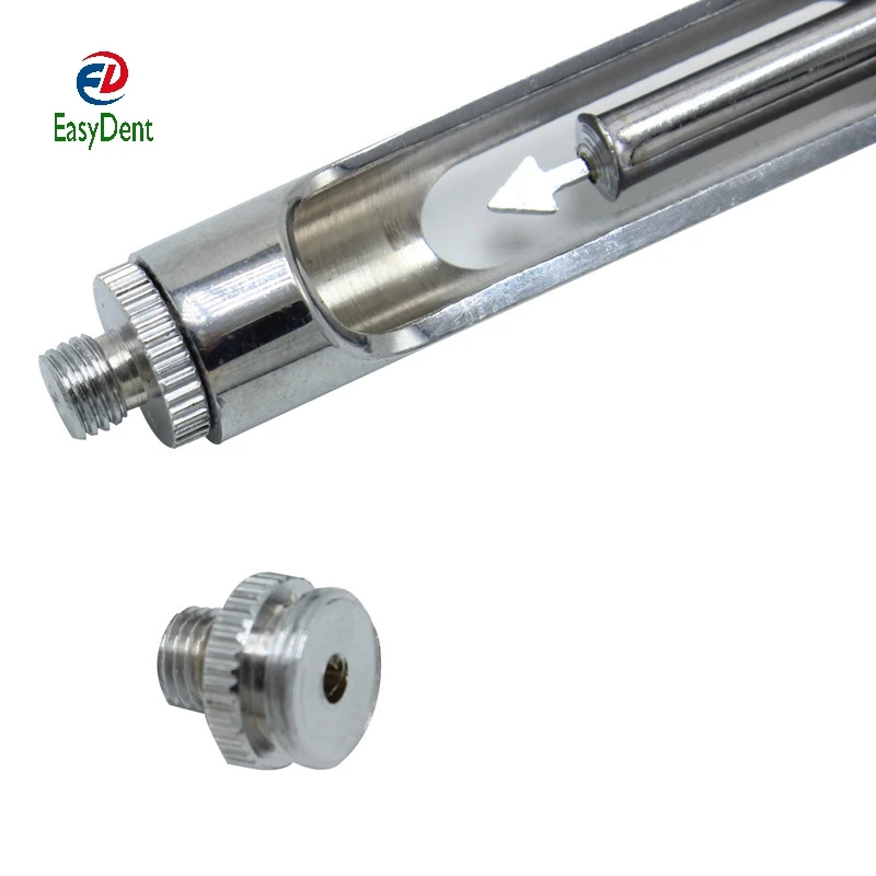 Dental Intraligamental Syringe StainlessSteel Pen-Style Aspirating Surgical Instrument Dentist 1.8ML Syringes to