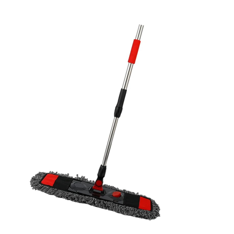 Hot sale cotton floor cleaner 360 flat manufactures easy scratch mop in microfiber