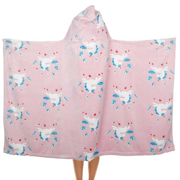 witchy hooded blanket sherpa lined magic hooded TV blanket printed magic hooded blanket cape