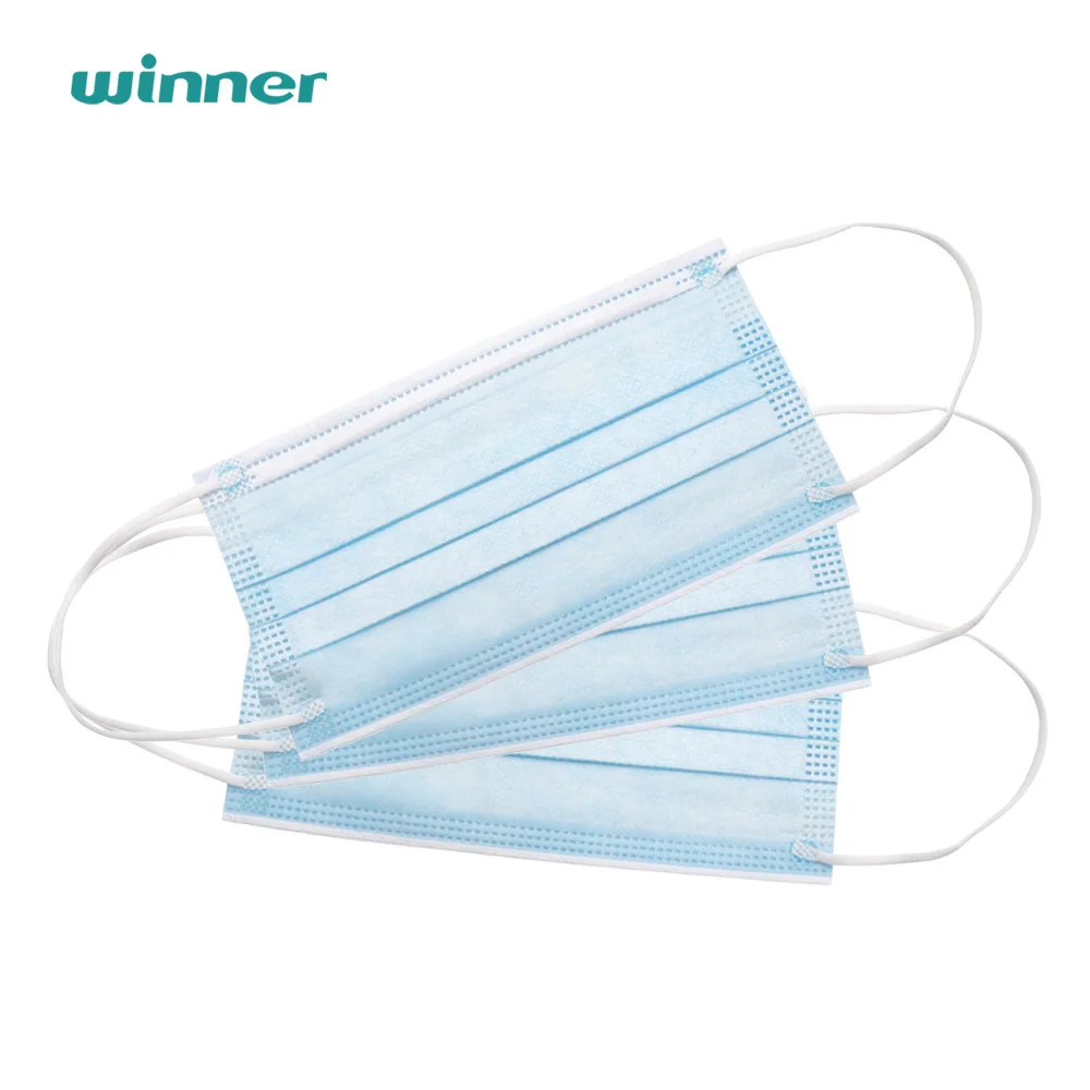 Winner professional medical mask manufacturer 3ply wholesale face masks disposable