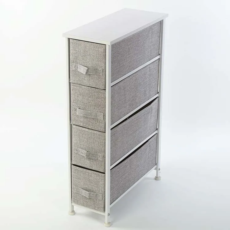 
Easy To Assemble Bedroom Multi Drawers Storage Chest Fabric Cabinet 