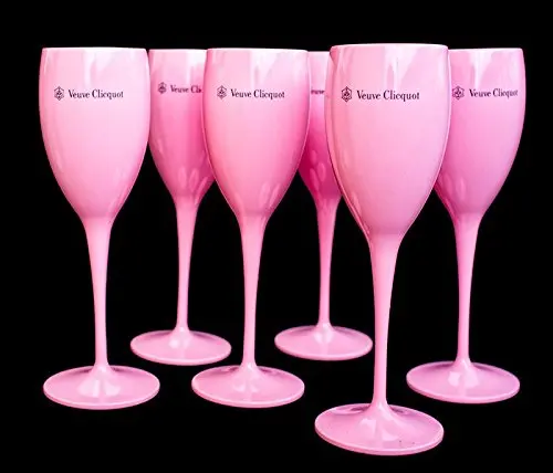 Custom Acrylic AS Plastic Champagne Flute Wedding Plastic Champagne Glass Plastic Goblet Glass For Party