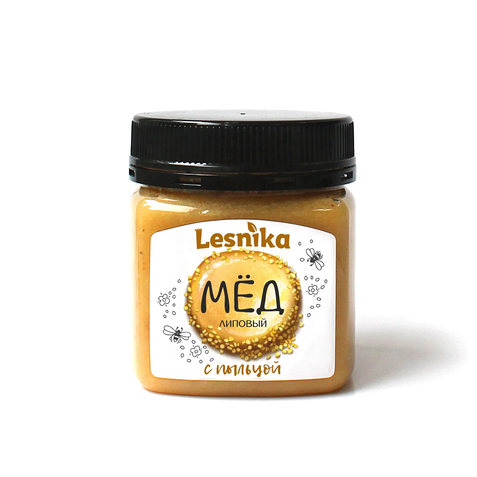 
 250 г сливная Липа с пчелиной пыльцей и медом  