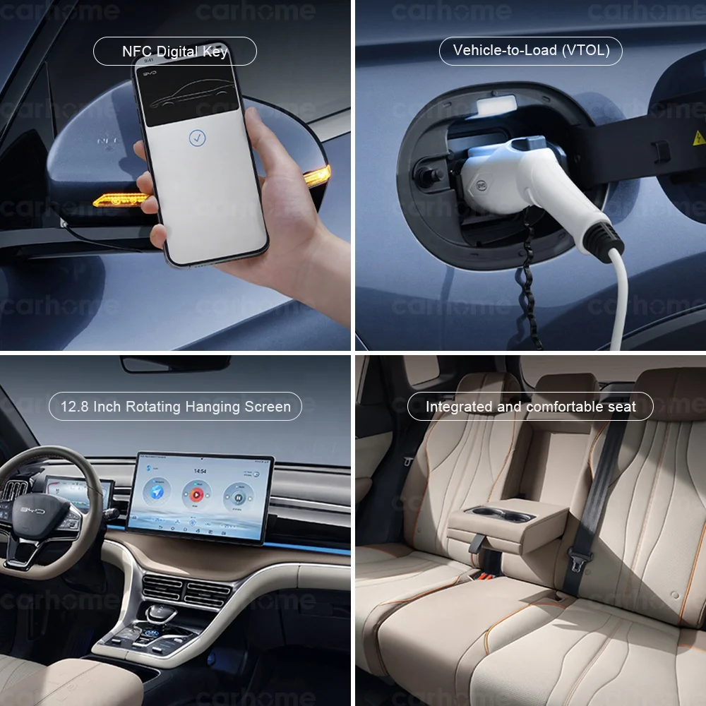 BYD Song Pro Suv New Energy Car Honor Dmi Hybrid Champion Dm 4wd 2024