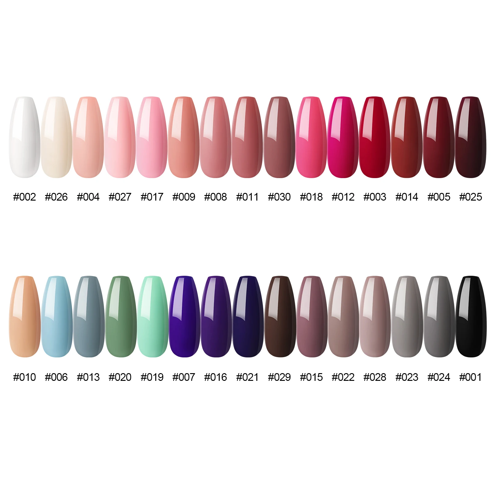 Gel Polish Set Semi Permanent 8ml Varnish Nail 30 Colors Set UV Nail Gel Set Salon Wholesale Nail Supply Gel Polish OEM