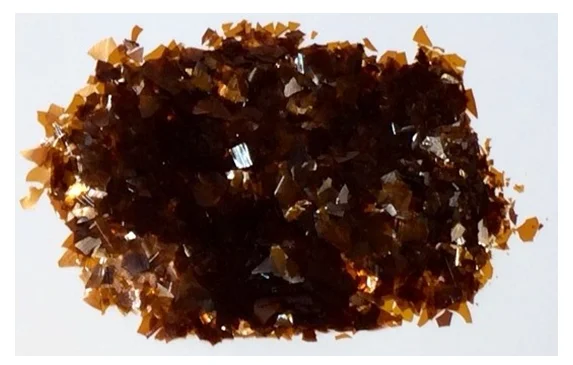 High Quality  Shellac Dewaxed Orange Shellac in flakes with palas tree for wood polish Leather treatment