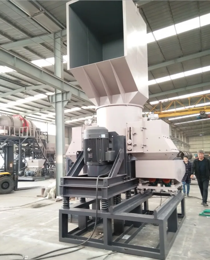 Vertical metal  Shredder  / chain shredder / scrap metal crusher on sale