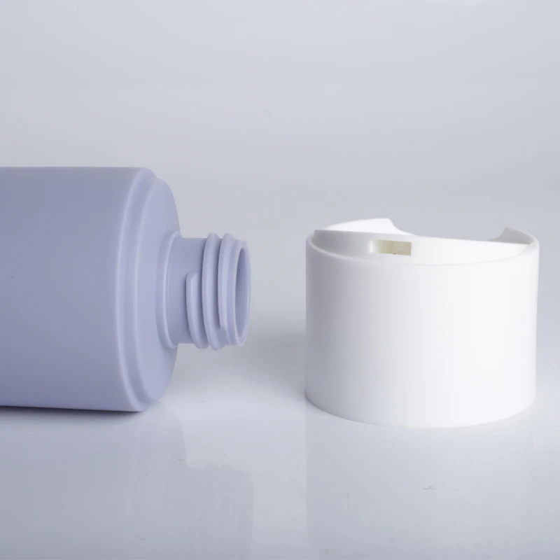 plastics bottles 100ml 150ml 200ml flip top plastic bottles hdpe disc top cap squeeze lotion bottle liquid cosmetic packaging