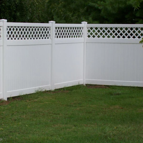 White Vinyl Fencing Panel No Lead Privacy Fencing Set Pvc Feet Tan Tall 6x8 PVC Commercial 7ft Garden Fence Plastic Outdoor Free