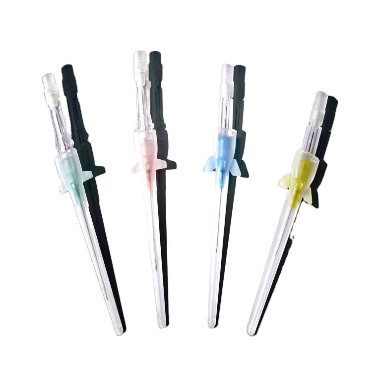 factory wholesale IV cannula with port for single use