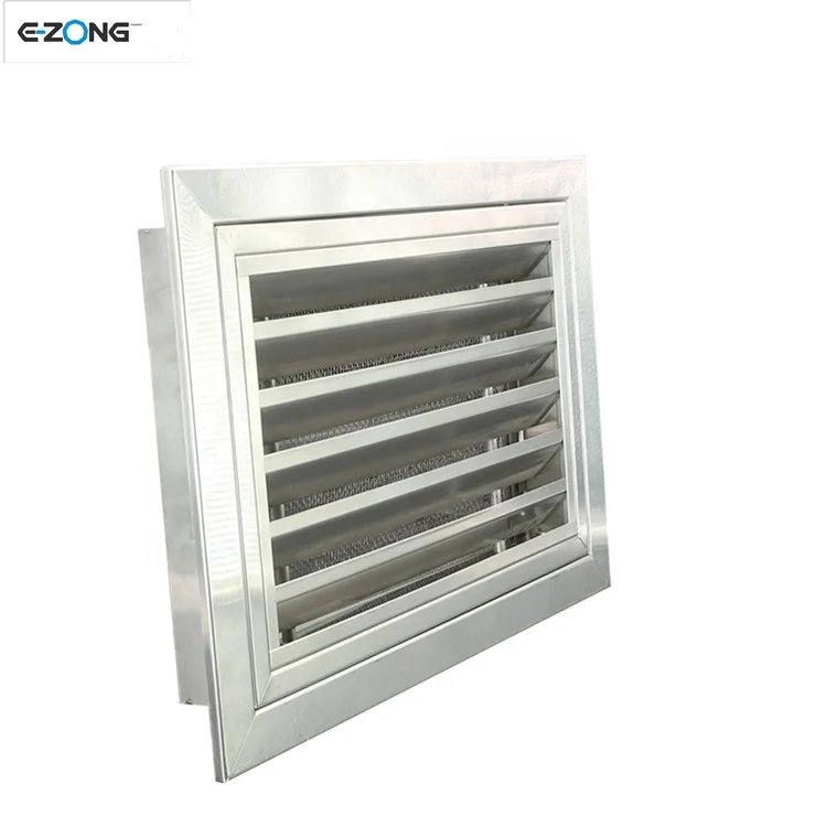 Air conditioner ventilation system Stainless Steel supply air ventilation waterproof vent grille