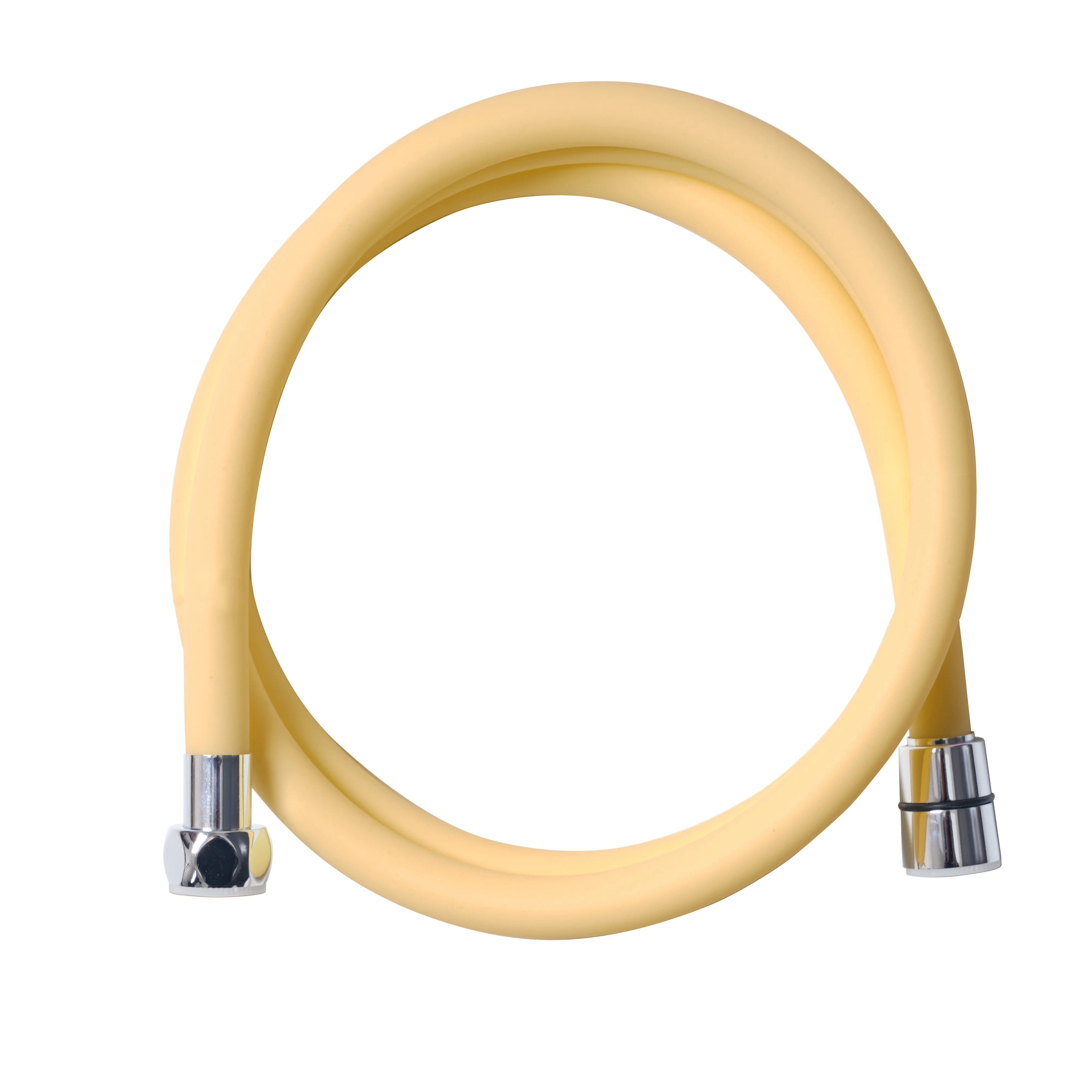 New Materials Silicone Shower Hose Flexible Non-Slip Piping Hose Ultra Soft Pure Color Silicone Shower Hose for Bath and Shower