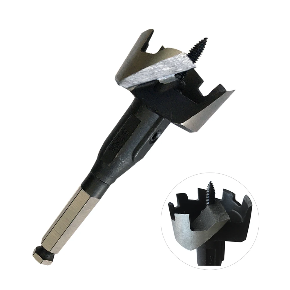 Heavy Duty Self-Feed Wood Boring Forstner Self Feeding Drill Bits for Woodworking Self Feed Drilling