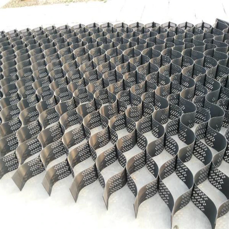 HDPE honeycomb gravel stabilizer geo cell driveway mat