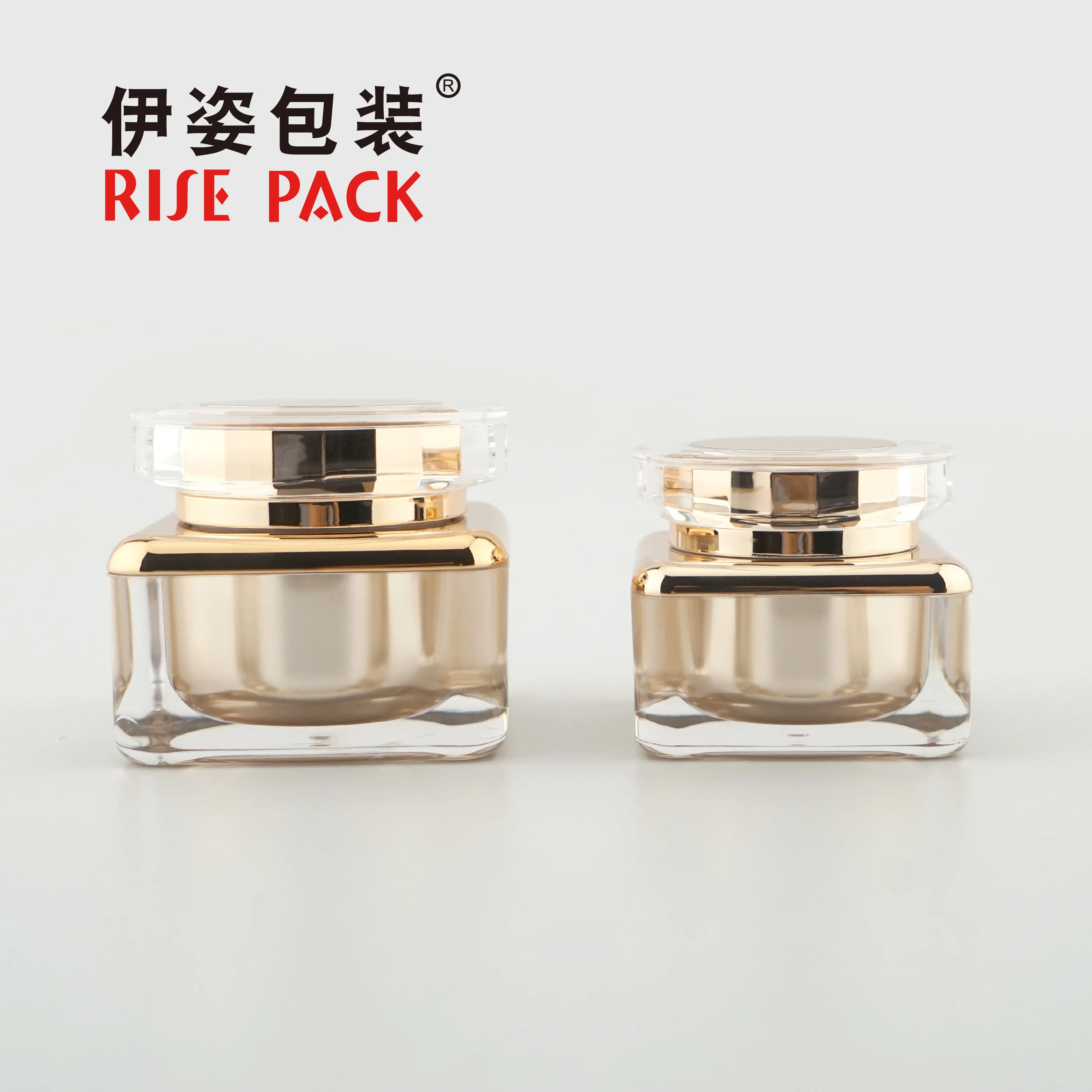 30g 50g Acrylic Luxury Cream Jar for Cosmetics Color and LOGO can be Customized