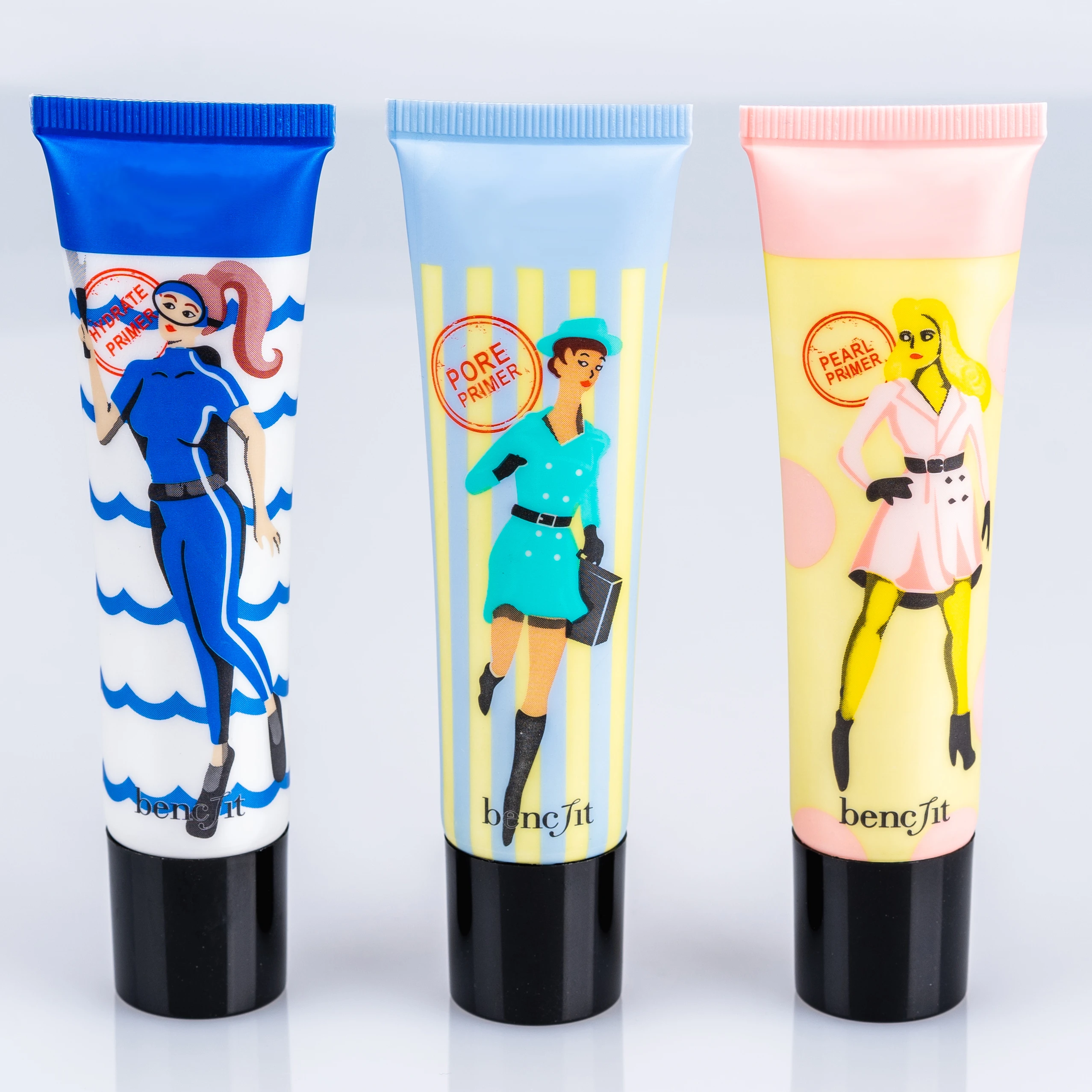 22ml free sample custom unique independent woman makeup primer packaging colorful your design lip gloss lip balm squeeze tube