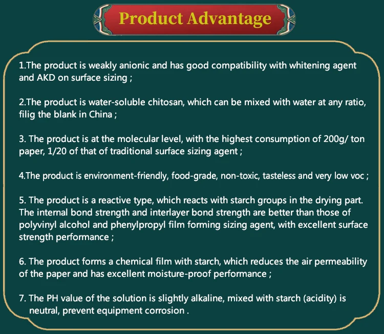 Brand new paper chemicals polymer emulsifier for wax emulsion chemical powder replacement akd sizing with high quality