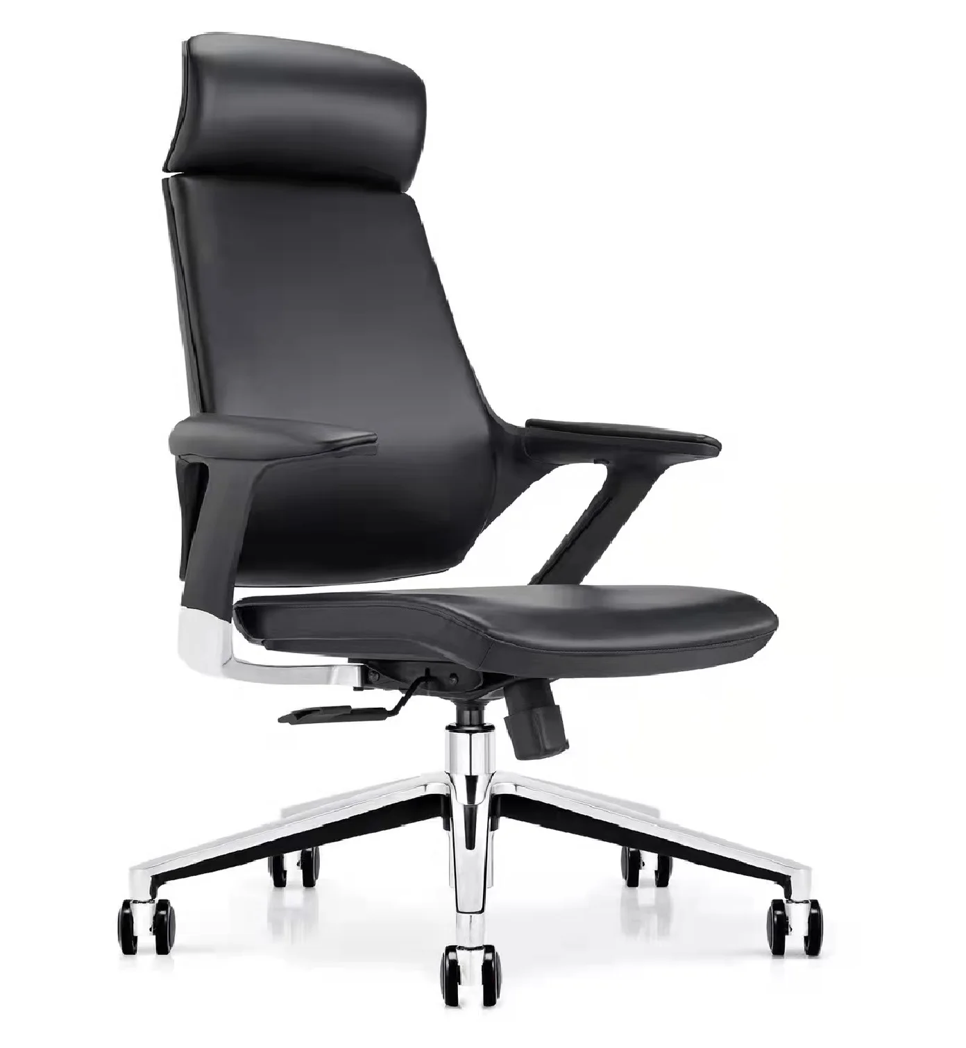Высокая задняя Регулируемая Роскошная цена большой вращающийся Исполнительный менеджер Эрго поворотный кожаный офисный стул для босса