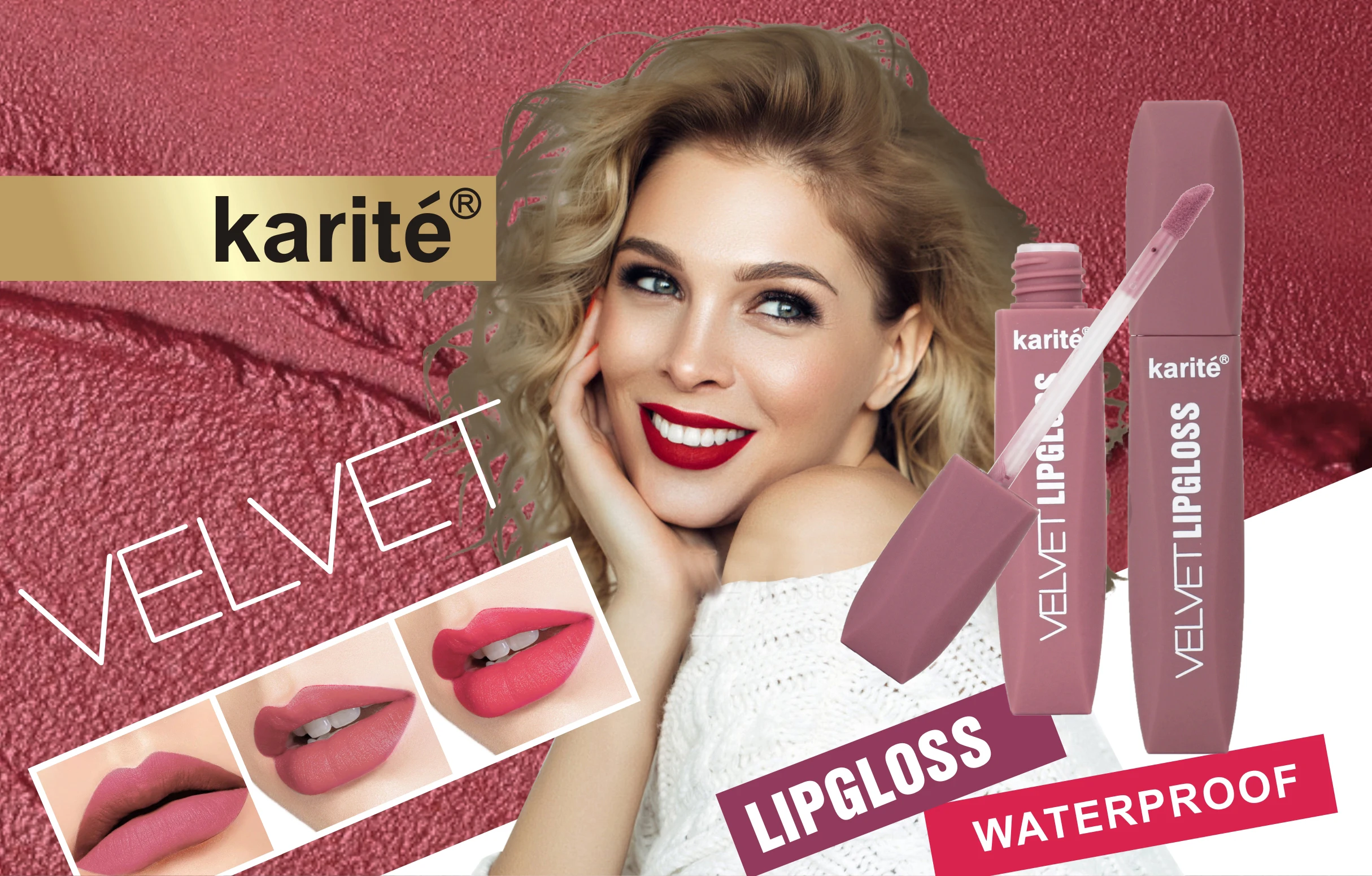 8 Colors Factory Direct Sale Liquid Lipstick Cosmetics Waterproof Velvet Matte High Pigment No. 7878 Lipgloss