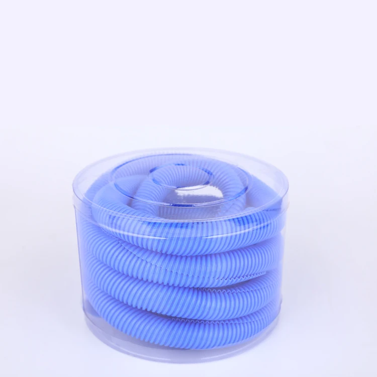 Flexible polyethylene pipe blue corrugated pipe hose pipe