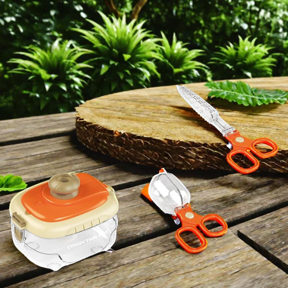 Outdoor Camping Science Toy Educational Bug Catching Kit Insect Observation Box For Kids