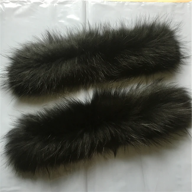 custom different sizes 15-16cm Real Fur Raccoon Fur