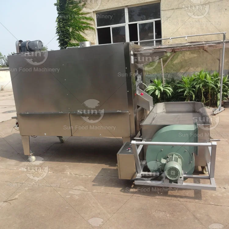 Industrial low price peanut hazelnut walnut soya bean roasting machine