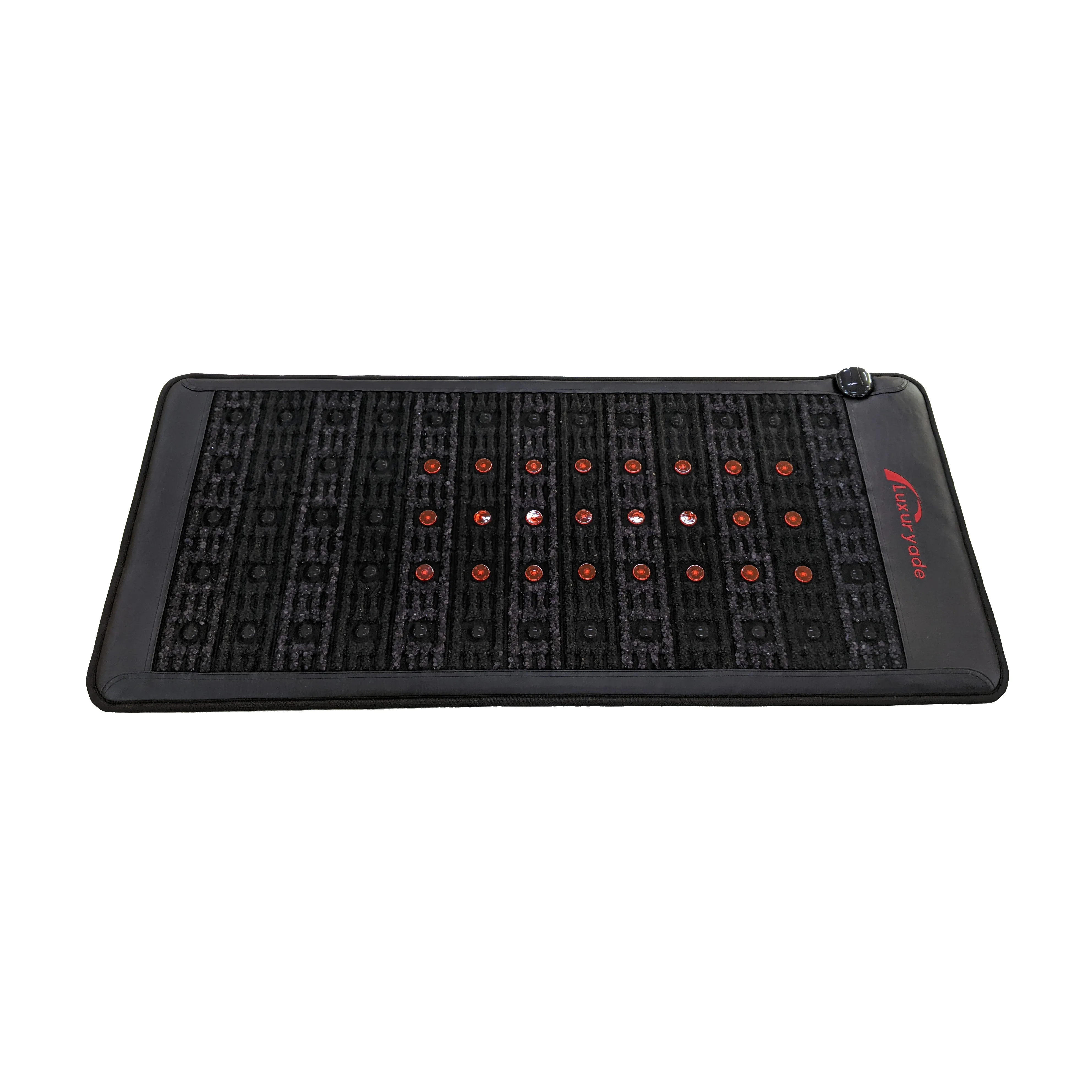 Luxuryade C148 Bio PEMF Photon Electric Heat Thermal Therapy Crystal Massage Far Infrared Heating Tourmaline Amethyst Mat