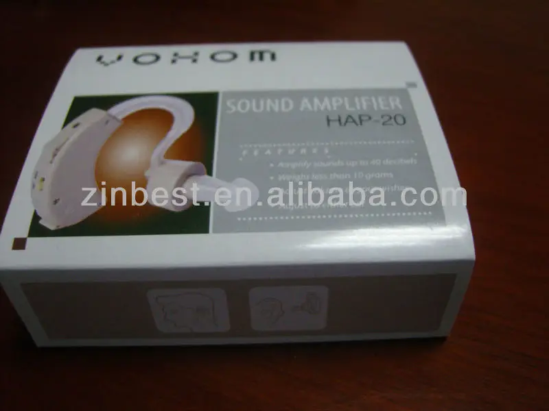 Cheap rechargeable digital listening amplifier hear clearly OTC hearing aids