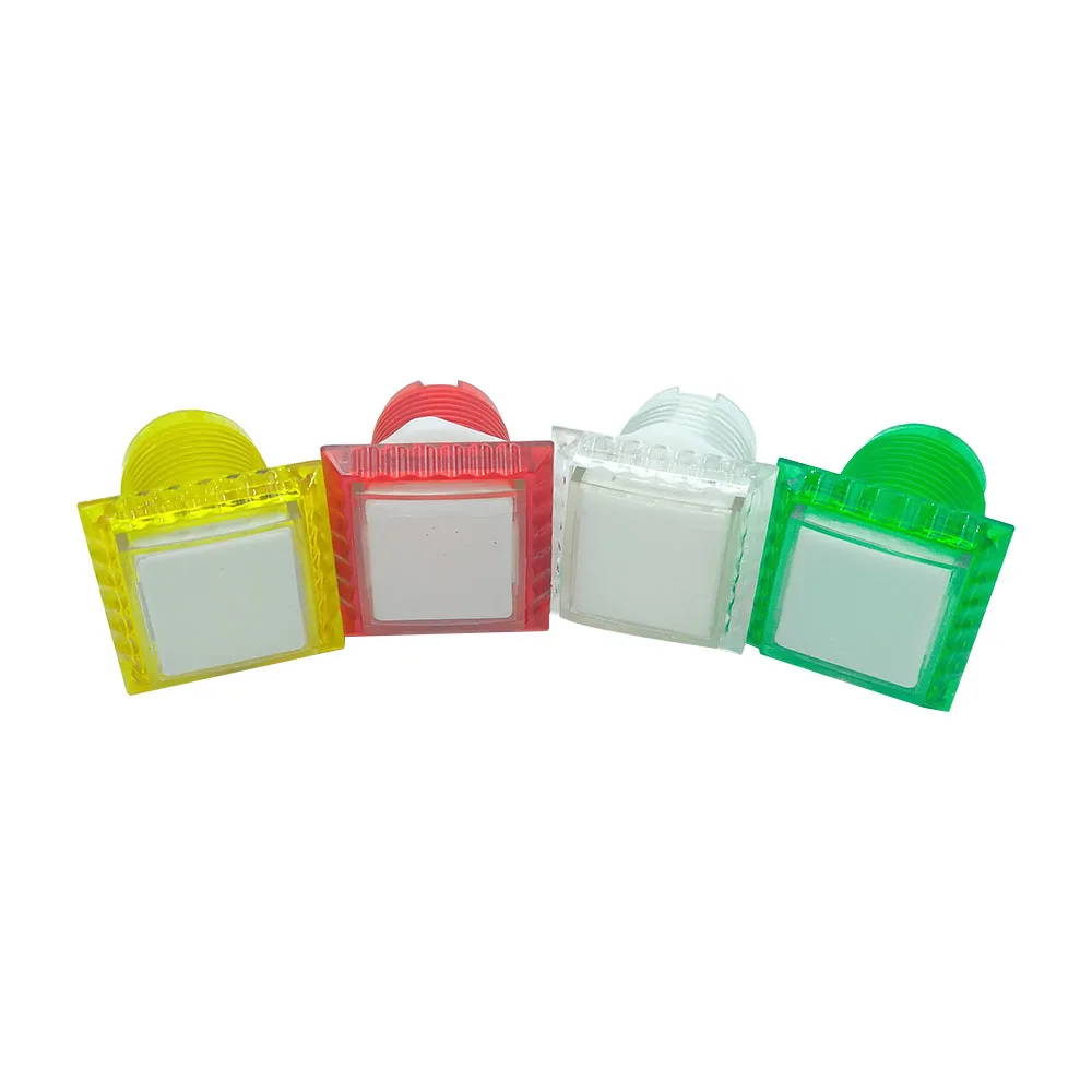 33 * 33mm high quality European and American special two color light-emitting button
