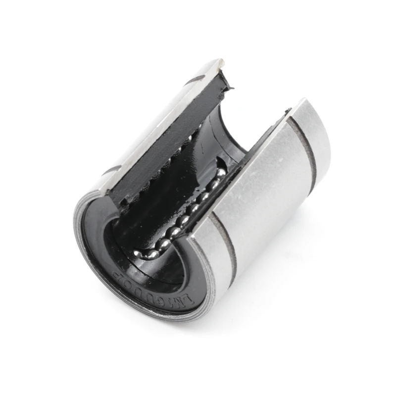 LME12UU LME12-UUOP Linear Open Motion Bushing Bearing with Rubber Seals 12x22x32mm for 3D Printer