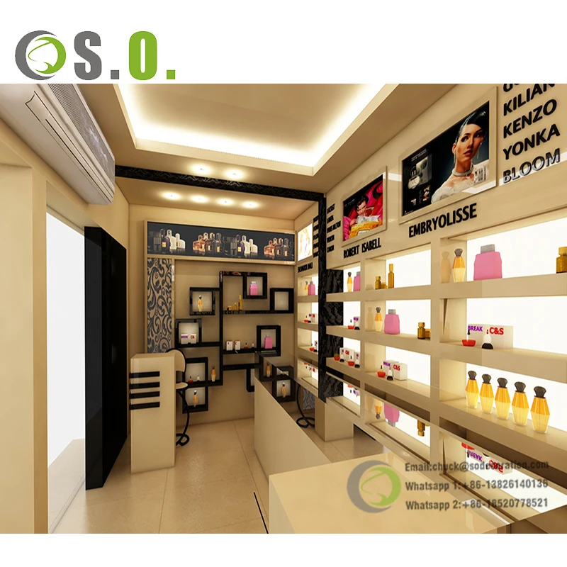 Perfume Shop Interior Design Decoration for Perfume Shop
