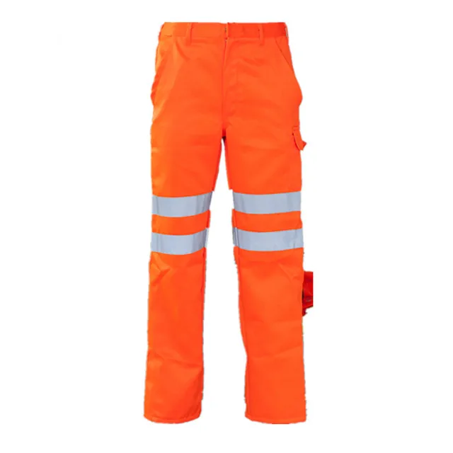 Polyester Road Construction Hi vis Reflective Safety Clothing with Customizable Logo Industrial Safety Apparel