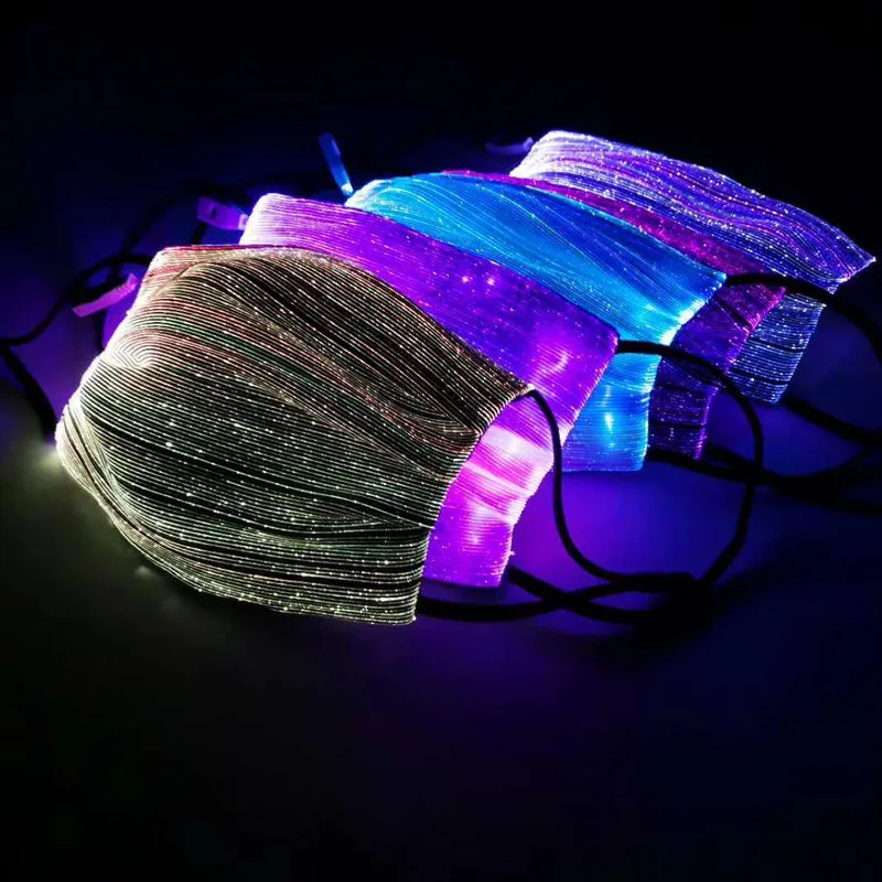 2020 Hot Sell Party make up LED light mask with RGB color IP67 water proof