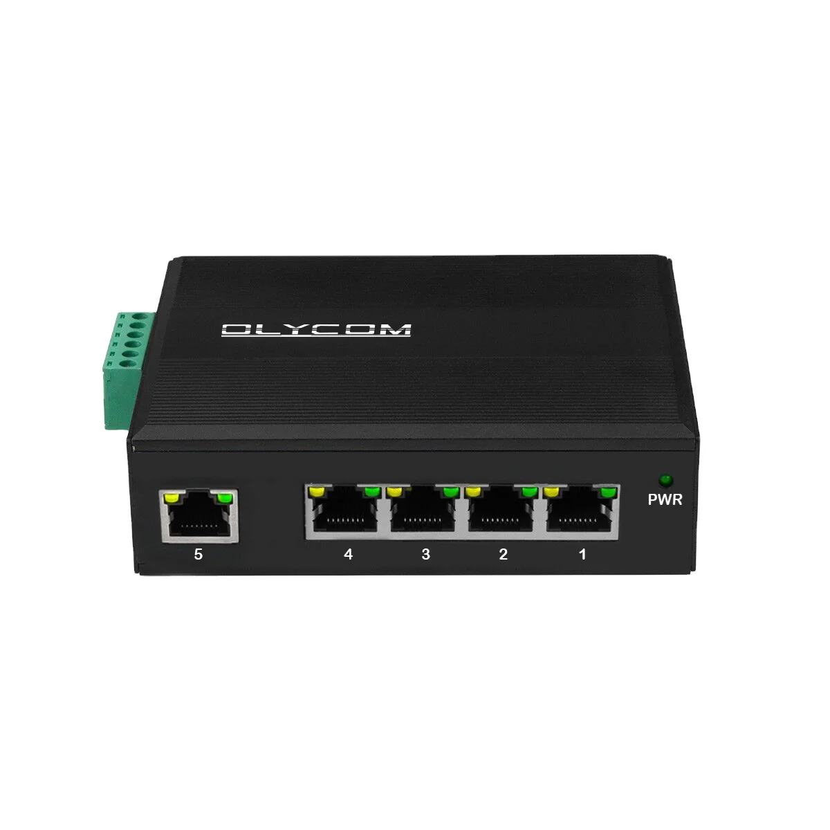OLYCOM- industrial gigabit network switches poe switch network 5 Ports Core switch
