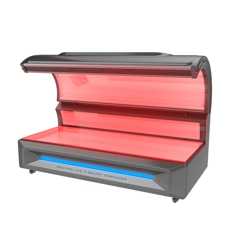 633nm 660nm 810nm 850nm 940nm red light nir infrared light therapy pod multi colors light therapy bed on wheels