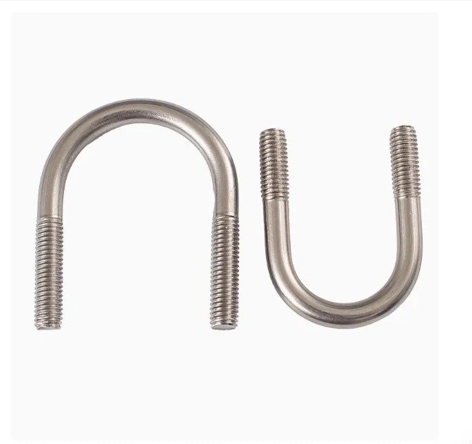 M5 M6 M8 M10 M12 304 316 Stainless Steel U-clamps U-bolts Screw Fixing Bolt