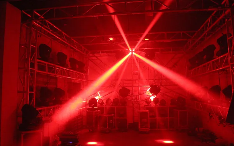 High Quality 12 Piece *12 Watt Moving Beam 4 In 1 Disco Ball Rotating Dj Stage Effect Lights