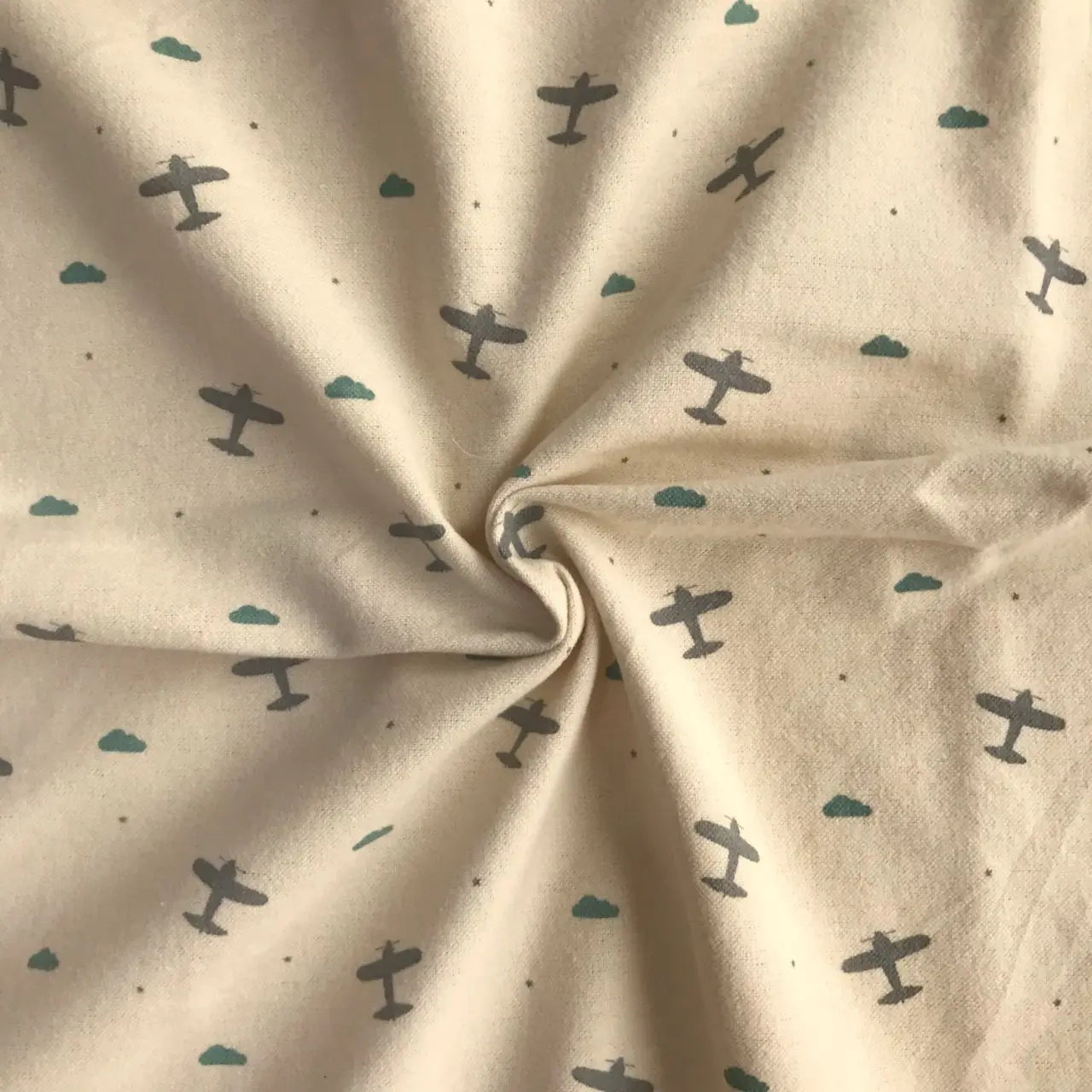 Hot seller Cheap price Cotton printed flannel base fabric for Boy shirt cotton clothes cotton pants material