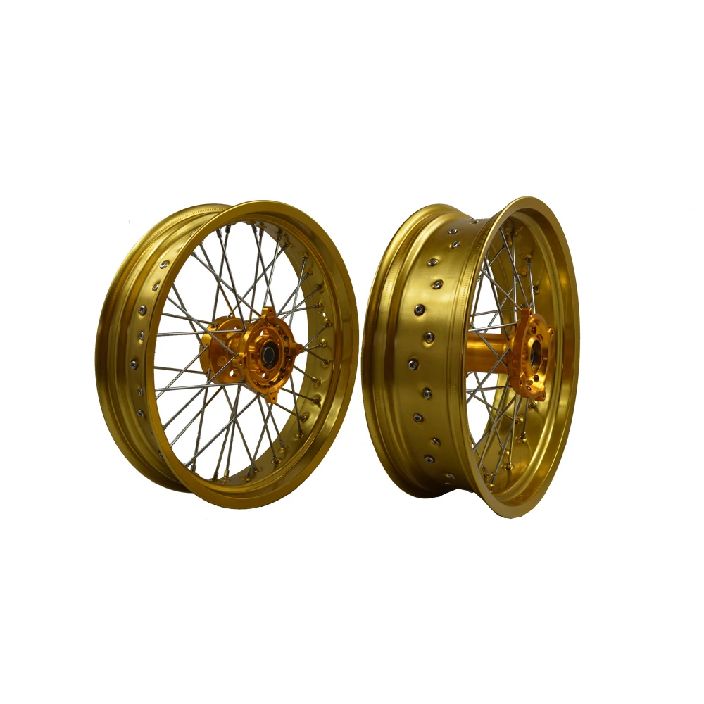 Wholesale Factory Supply Supermoto Wheel Set For 250CC