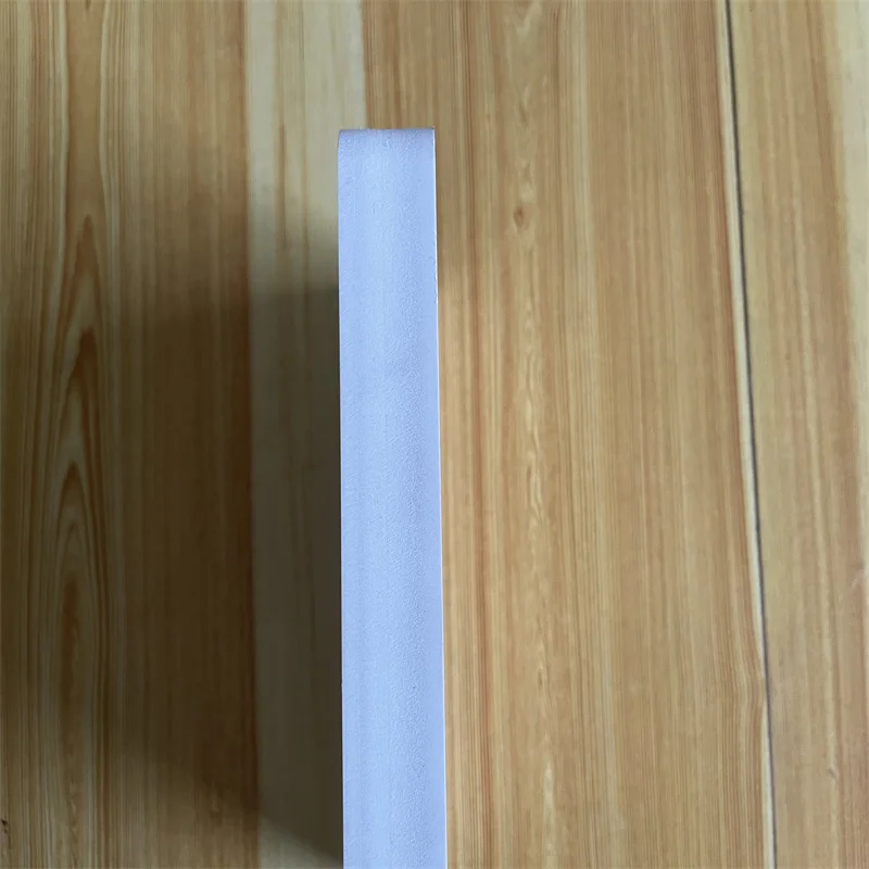1220 x 2.440 mm White Rigid Plastic PVC Foam Sheet 18mm High Density PVC foam board manufacturer PVC Foam Panel for Cabinet