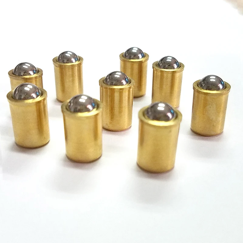 Professional Manufacture ZPFPBN Brass body and Steel ball Press Fit Ball Spring Plungers for Coffee Machine