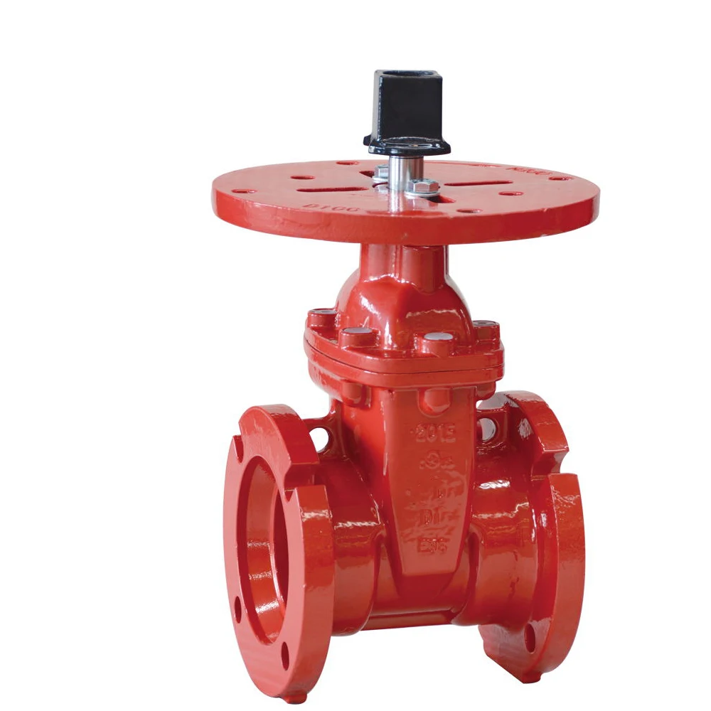 FM approved AWWA C515 ductile iron resilient seat NRS Gate Valve