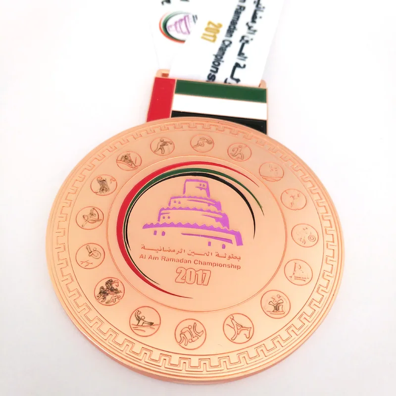 Чемпионат ОАЭ Рамадан медаль с лентой