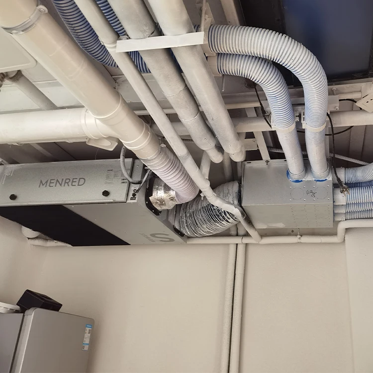 S5 180m3/h 4 inch Wall Mounted Air Recuperator/HRV/ Heat Recovery Ventilation Fresh Air Ventilation System