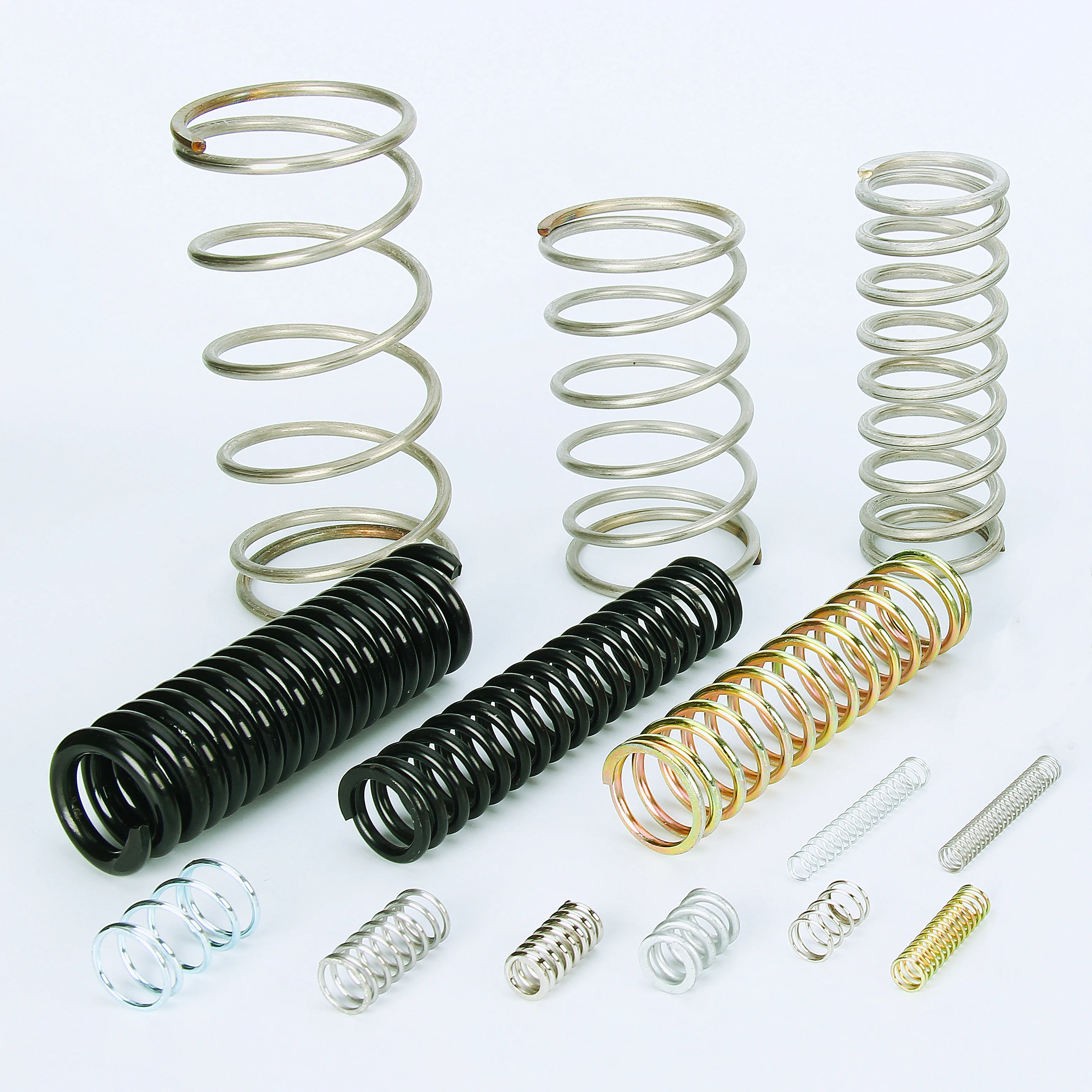 Heli spring OEM Customized Big Coil Scooter Spiral Compression Spring