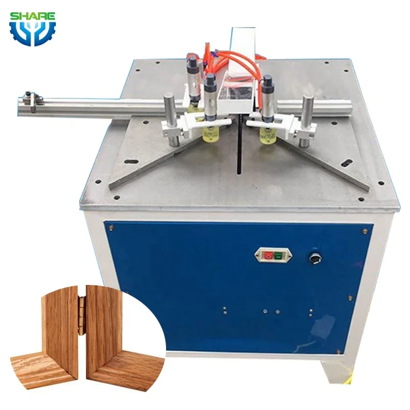 double angle cutter tool 45 degree angle cutting machine