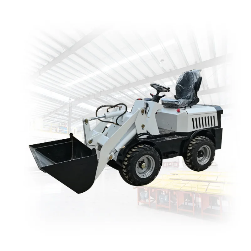 Cheap Drive Mini Electric Loader Crawler Wheel  Loader for Sale